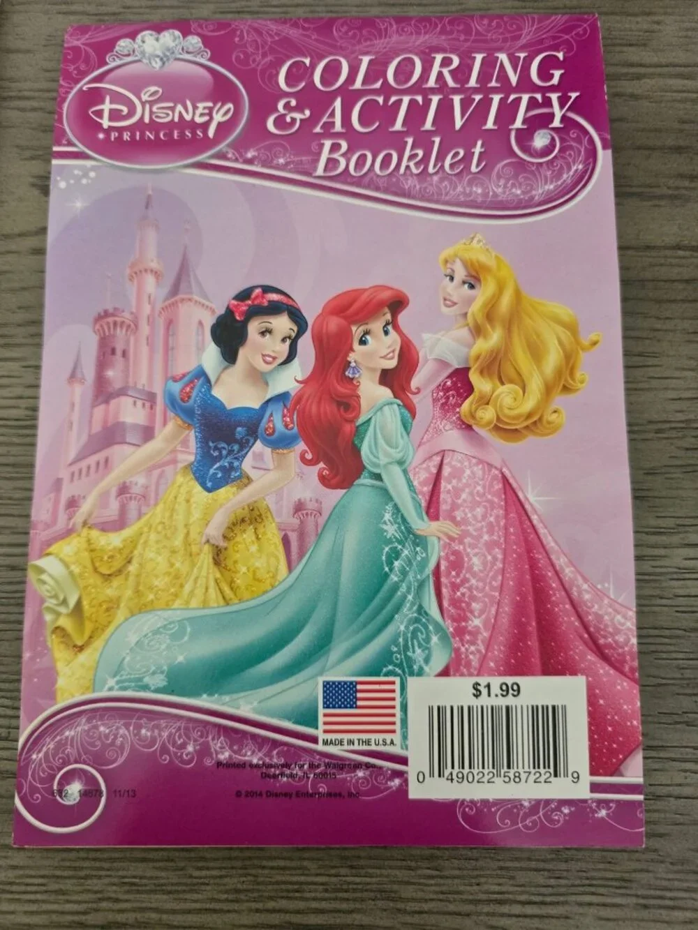 Disney Princess Dazzles Sticker Pack And Coloring & Activity Booklet